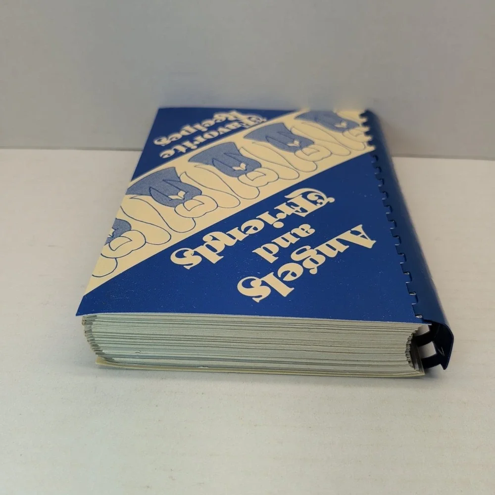 Angels and Friends Cookbook Favorite Recipes Easter Seal Youngstown OH 1984